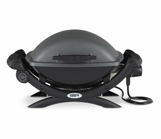 WEBER® - BBQ BARBECUE ELETTRICO Q 1400 GRIGIO SCURO 52020053