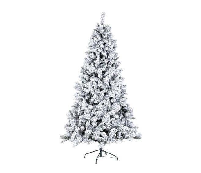 BIZZOTTO - ALBERO DI NATALE NORIMBERGA INNEVATO H 210 CM. 1037 RAMI