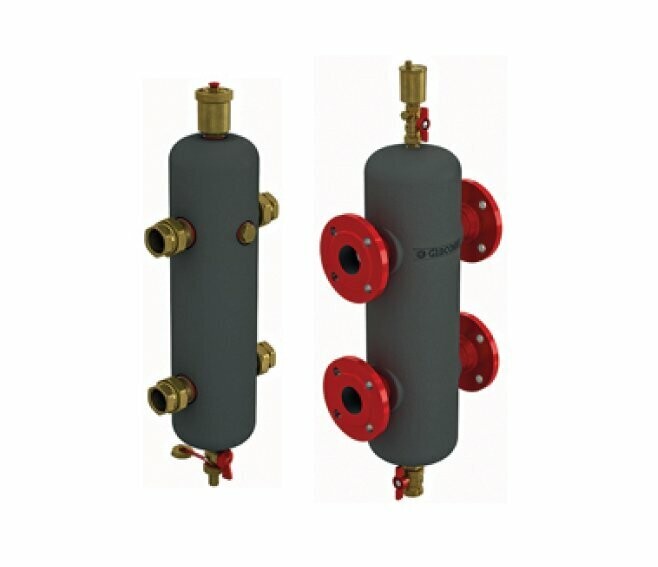 GIACOMINI - SEPARATORE IDRAULICO IN ACCIAIO COIBENTAZIONE ATTACCHI 1"1/4 4 M3H R146IY006