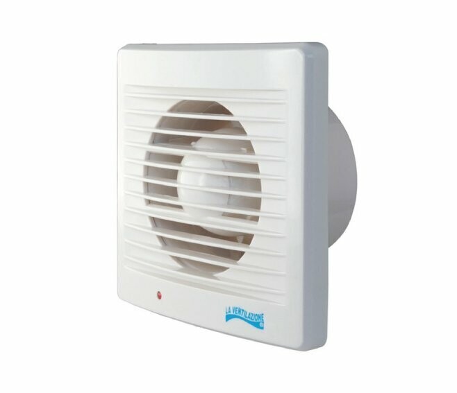 EDIL PLAST - LA VENTILAZIONE ASPIRATORE ELICOIDALE DA PARETE PER FORO DN. 100/4" BIANCO AA10E