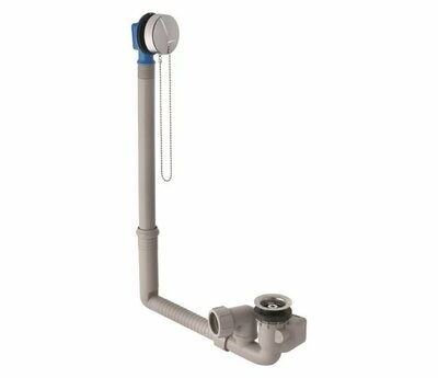 GEBERIT - SIFONE PER VASCA DA BAGNO 1" 1/4 CON PILETTA D.52 150.022.00.2