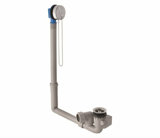 GEBERIT - SIFONE PER VASCA DA BAGNO 1" 1/4 CON PILETTA D.52 150.022.00.2