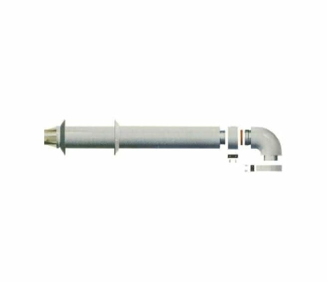 ARISTON - KIT COASSIALE COMPLETO SCARICO FUMI ORIZZONTALE DN. 60/100 PER SCALDABAGNI NEXT EVO 3318932