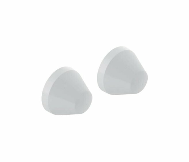 GEBERIT - CAPPUCCI DI COPERTURA VITI BIANCHI CON DADO 217.713.11.1