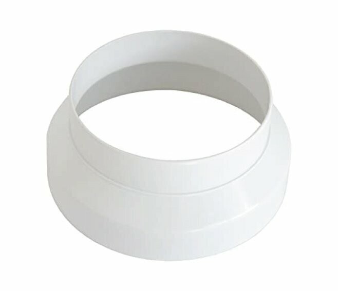 EDIL PLAST - LA VENTILAZIONE CONO DI RIDUZIONE F/M IN ABS DA DN. 150 A 121 MM. BIANCO CRC150B