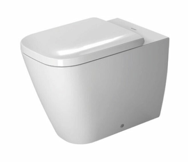 DURAVIT - HAPPY D.2 VASO WC A TERRA FILO PARETE 215909
