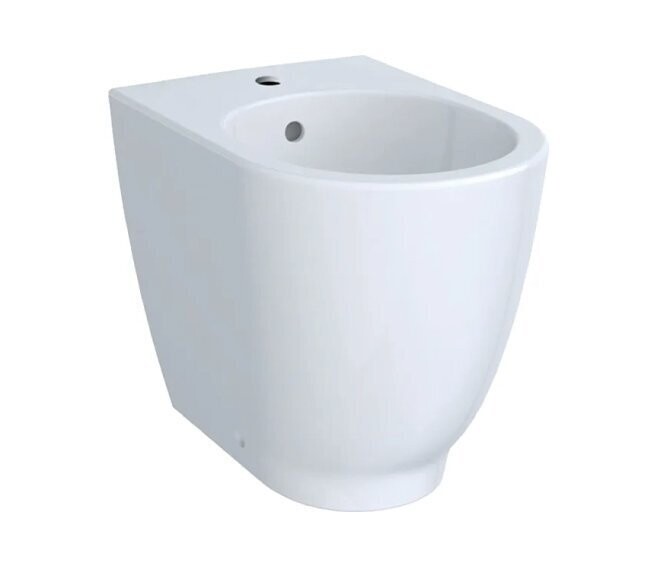 GEBERIT - ACANTO BIDET A PAVIMENTO BTW FILO PARETE CON FISSAGGIO NASCOSTO BIANCO 500.603.01.2