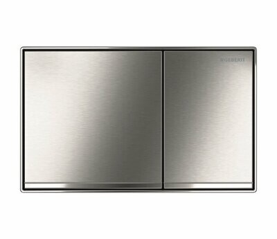 GEBERIT - SIGMA60 PLACCA CROMO SPAZZOLATO 115.640.GH.1