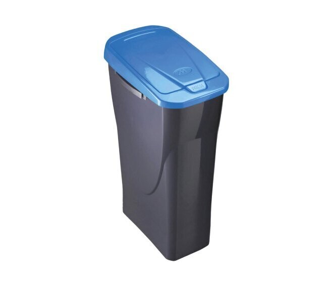 M HOME - ECOBIN 15 L PATTUMIERA RACCOLTA DIFFERENZIATA 22,4X31X42 CM. COLORE GRIGIO/AZZURRO