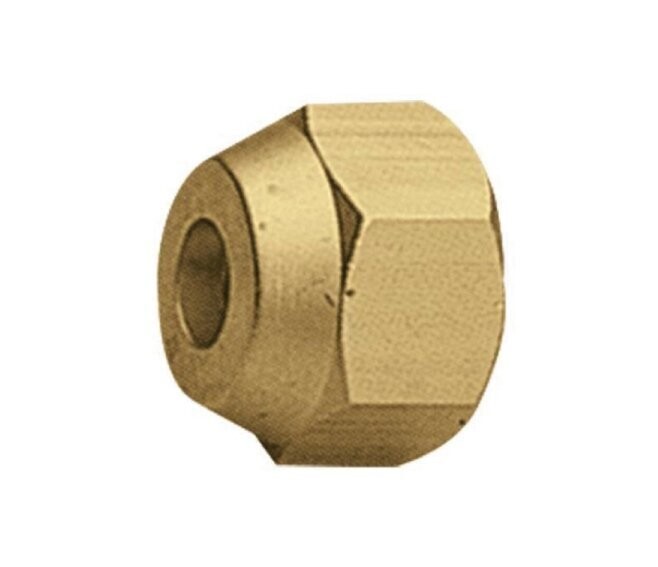 NICCONS - BOCCHETTONE RIDOTTO F 3/8" X F 1/2" IN OTTONE PER CONDIZIONAMENTO A-830-001