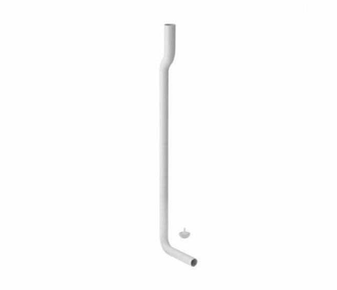 GEBERIT - TUBO DI RISCIACQUO IN 2 PEZZI BIANCO 119.097.11.1