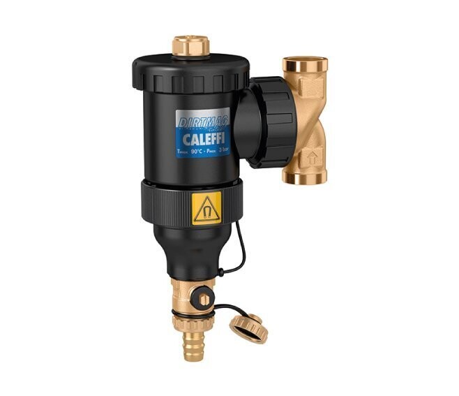 CALEFFI - DIRTMAG DEFANGATORE MAGNETICO ORIENTABILE 1” F CORPO IN TECNOPOLIMERO 545306