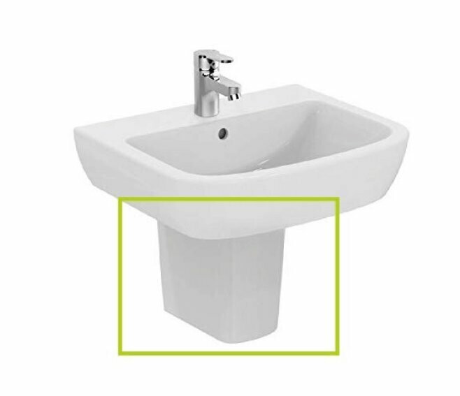 CERAMICA DOLOMITE - GEMMA 2 SEMICOLONNA PER LAVABO J521601