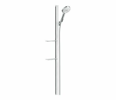 HANSGROHE - RAINDANCE SELECT S SET DOCCIA 120 3 JET BIANCO/CROMO ASTA 150 CM. 27646400