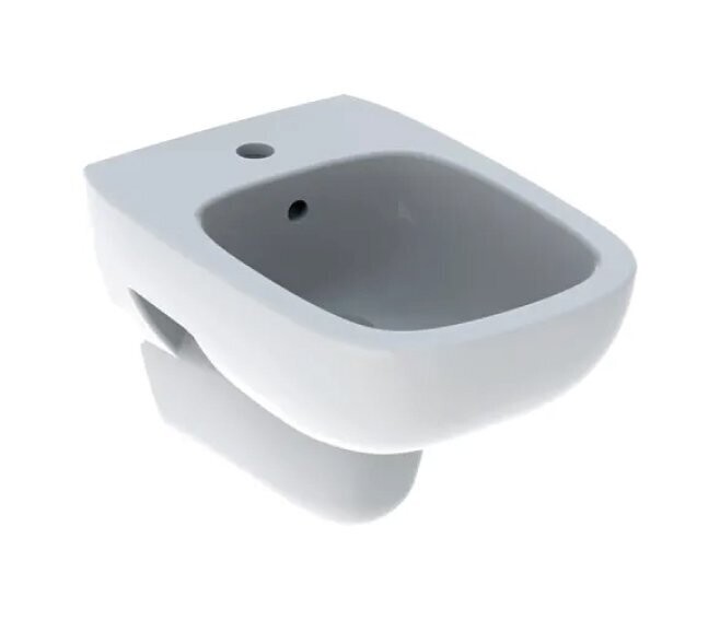 GEBERIT - FANTASIA BIDET MONOFORO SOSPESO IN VETROCHINA BIANCO 500.881.00.1