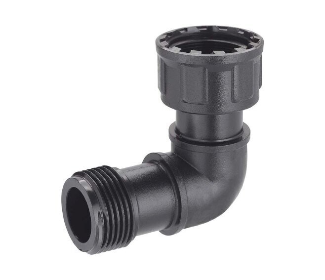 CLABER - RACCORDO A GOMITO 1” F X 1” M 90807