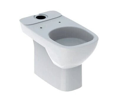 GEBERIT - FANTASIA VASO WC A PAVIMENTO PER CASSETTA DI RISCIACQUO MONOBLOCCO SCARICO ORIZZONTALE BIANCO 500.860.00.1