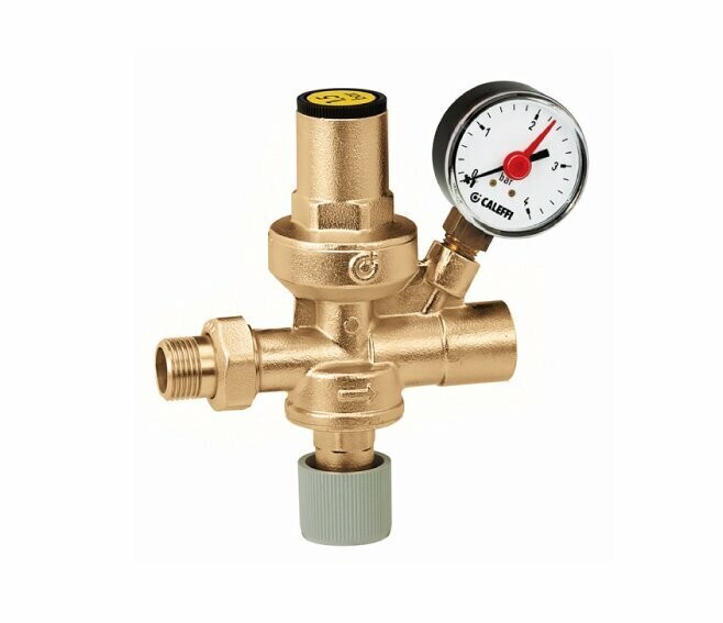 CALEFFI - GRUPPO DI RIEMPIMENTO AUTOMATICO 1/2 CON MANOMETRO 553140