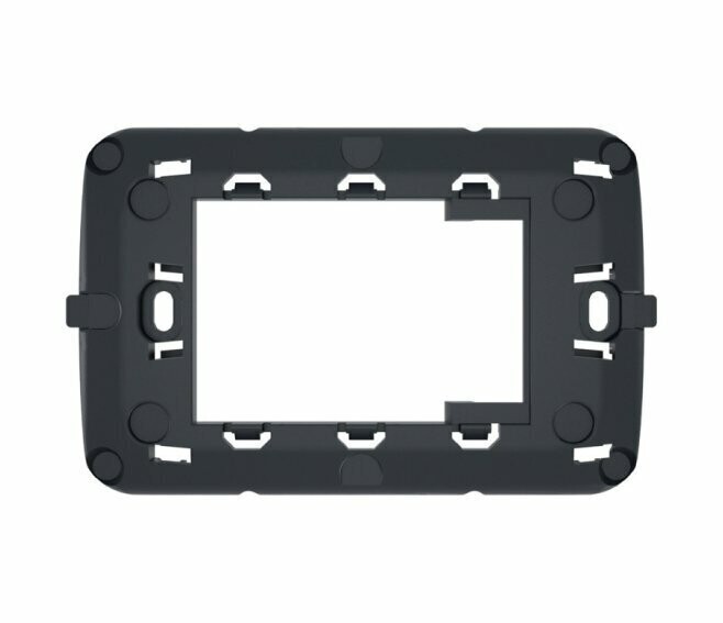 AERTECNICA - SUPPORTO ADATTATORE PER PLACCA VIMAR EIKON GRIGIO SCURO NA695
