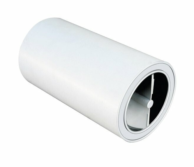 EDIL PLAST - LA VENTILAZIONE HELIX 43 SILENZIATORE ACUSTICO ELICOIDALE Ø 151 L. 295 MM -43 dB BIANCO HE4330