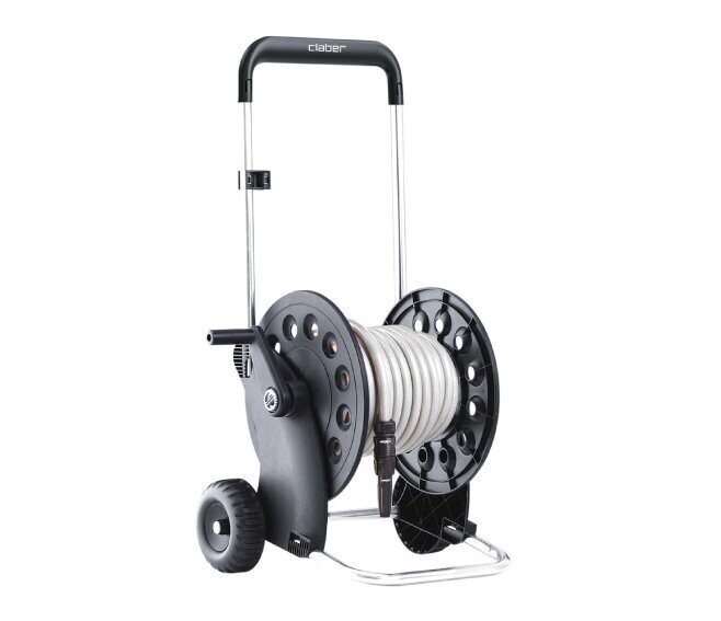 CLABER - ECOSEI KIT CARRELLO AVVOLGITUBO CON TUBO DN. 1/2" PRESA, RACCORDI E RIDUZIONE 8981