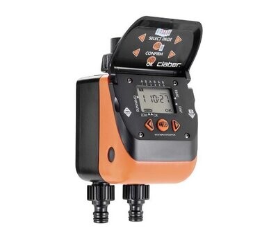 CLABER - AQUADUE DUPLO EVOLUTION PROGRAMMATORE AUTOMATICO A DUE VIE 8410