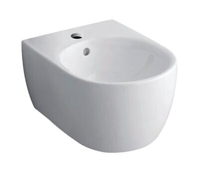 GEBERIT - ICON BIDET SOSPESO MONOFORO CON FISSAGGIO NASCOSTO BIANCO 234000000