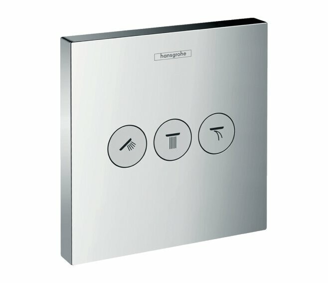 HANSGROHE - SHOWERSELECT SET ESTERNO DA INCASSO 3 UTENZE 15764
