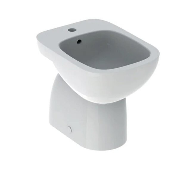GEBERIT - FANTASIA BIDET MONOFORO A PAVIMENTO IN VETROCHINA BIANCO 500.865.00.1
