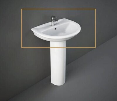 RAK CERAMICS - KARLA LAVABO 50 CM. BIANCO KAWB00001