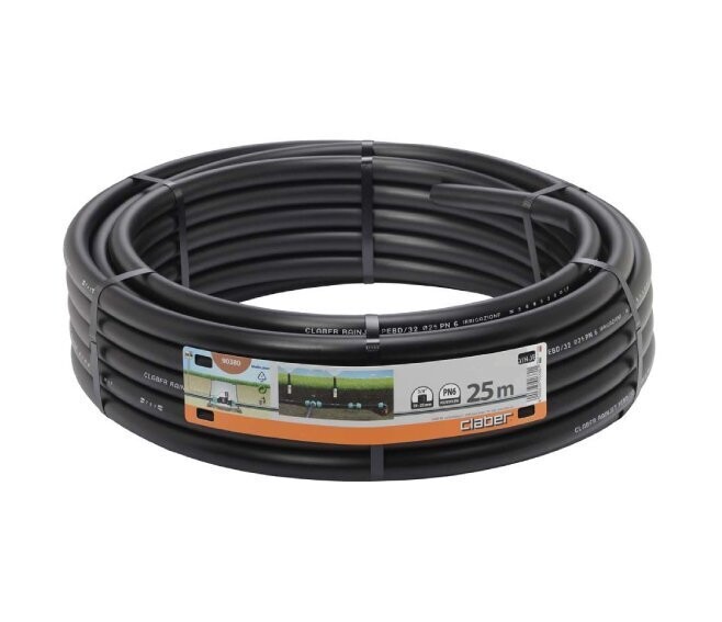 CLABER - ROTOLO DI TUBO IN PE PFA6 Ø 25 MM. PER RACCORDI A COMPRESSIONE 25 MT. 90380