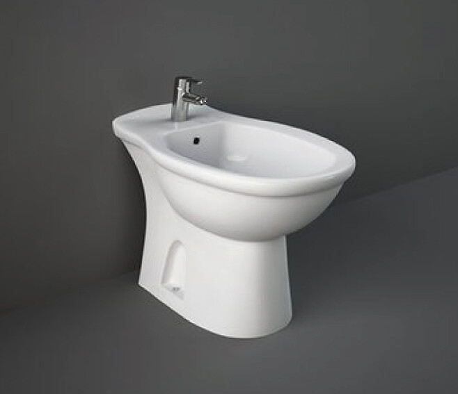 RAK CERAMICS - KARLA BIDET A PAVIMENTO CERAMICA BIANCO KABI00001