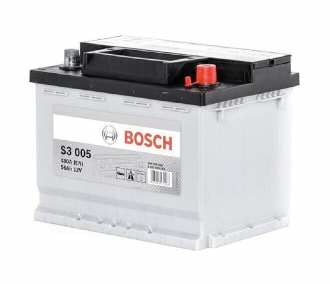 BOSCH - BATTERIA AVVIAMENTO AUTO S3 005 12V 56Ah 480A/EN