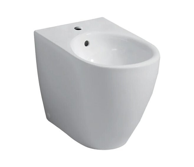 GEBERIT - ICON BIDET A PAVIMENTO BTW FILO PARETE CON FISSAGGIO NASCOSTO BIANCO 234050000