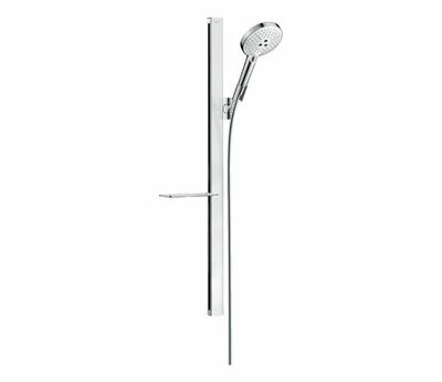 HANSGROHE - RAINDANCE SELECT S SET DOCCIA 120 3 JET BIANCO/CROMO ASTA 90 CM. 27648400