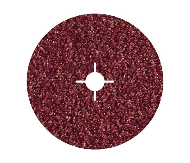 WOLFCRAFT - SET DI 5 DISCHI ABRASIVI DI FIBRA PER METALLO DN. 115 MM. GRANA 100 GR. 2465000