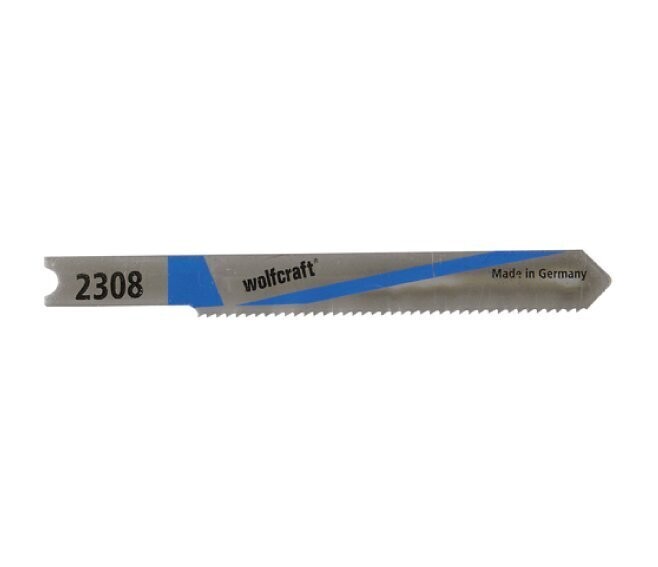 WOLFCRAFT - 2 LAME PER SEGHETTI ALTERNATIVI HSS TAGLIO FINE 50 MM. ATTACCO A "U" 2308000