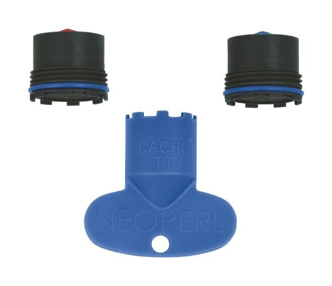 GROHE - MOUSSEUR SET 2 PEZZI AERATORE PER RUBINETTO NERO/BLU 13937000