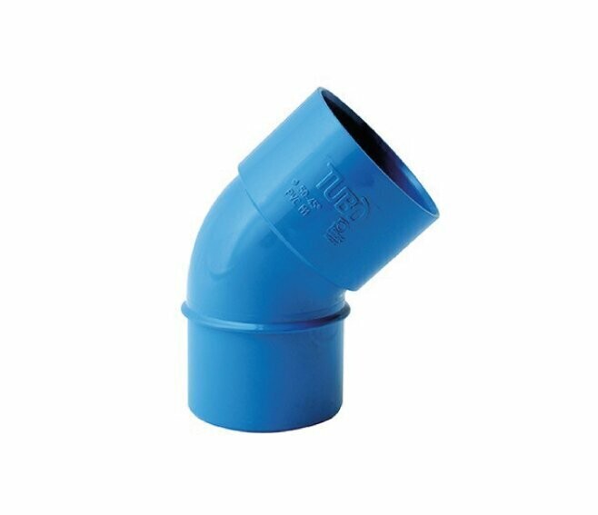 AERTECNICA - CURVA PVC 45° DN. 50 MF TR051