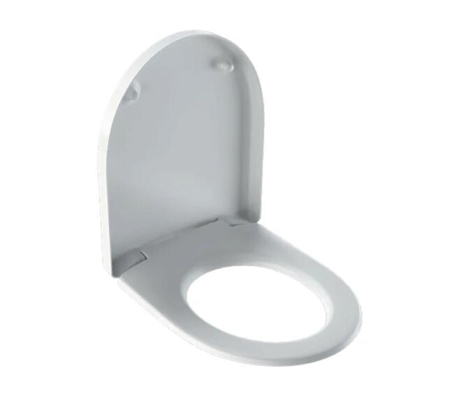 GEBERIT - ICON SEDILE AVVOLGENTE PER VASO WC A CHIUSURA STANDARD IN DUROPLAST BIANCO 574120000