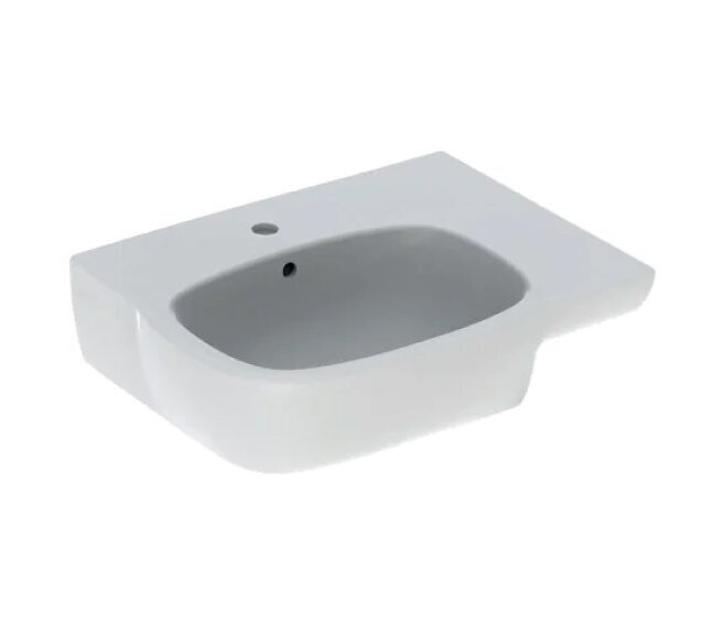 GEBERIT - FANTASIA LAVAMANI 45 CM. MONOFORO CON RIPIANO DI APPOGGIO BIANCO 500.880.00.1