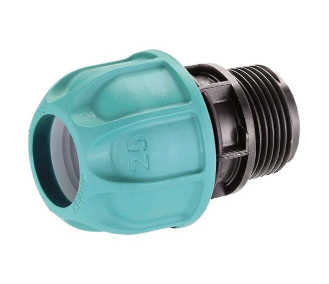CLABER - RACCORDO DN. 25 MM. FILETTO 1” M 90420