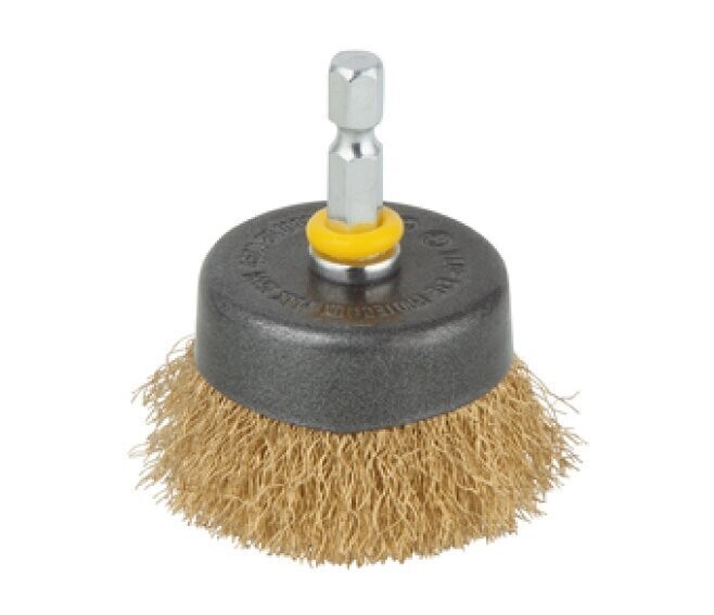 WOLFCRAFT - SPAZZOLA A TAZZA CON FILO DI OTTONE DN. 50 MM. 2112000