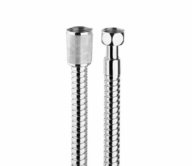 BOSSINI - FLESSIBILE IN OTTONE DOPPIA AGGRAFFATURA 3/8 X 1/2 FF CM. 150 A02047