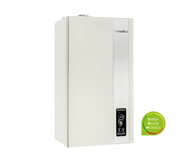 FONDITAL - ITACA KC 24 CALDAIA A CONDENSAZIONE METANO 23,7 KW KITI02KC24