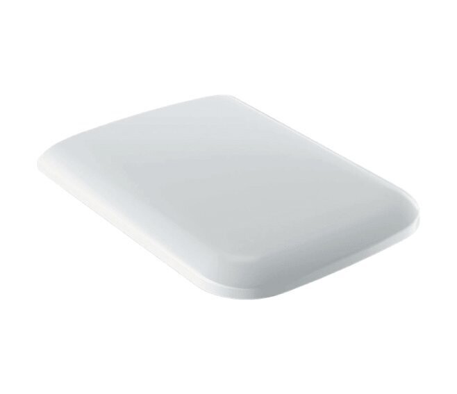 GEBERIT - ICON SQUARE SEDILE SLIM PER VASO WC A CHIUSURA RALLENTATA IN DUROPLAST BIANCO 571910000