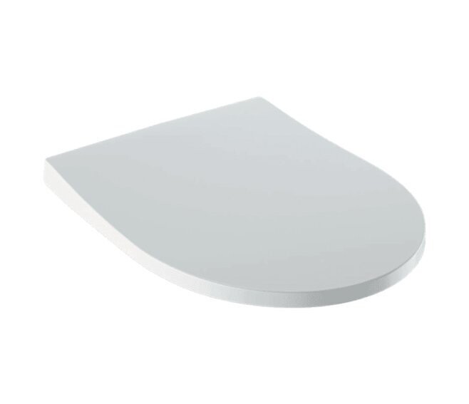 GEBERIT - ICON SEDILE SLIM PER VASO WC A CHIUSURA RALLENTATA IN DUROPLAST BIANCO 574950000
