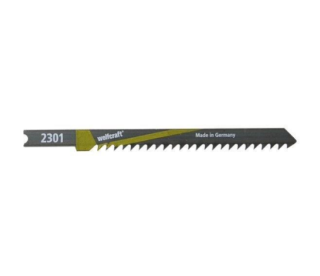 WOLFCRAFT - 2 LAME PER SEGHETTI ALTERNATIVI HCS TAGLIO RAPIDO 75 MM. ATTACCO A "U" 2301000