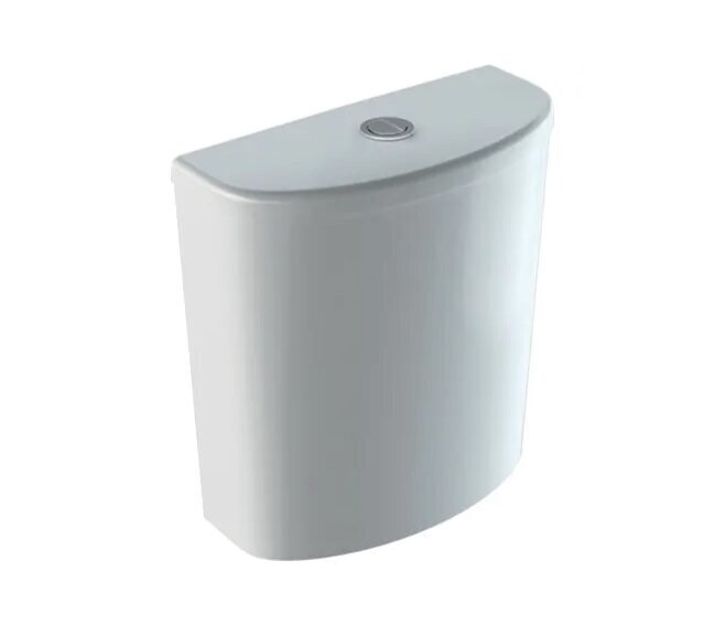 GEBERIT - SELNOVA CASSETTA DI RISCIACQUO ESTERNA MONOBLOCCO A DUE QUANTITA' BIANCO 500.269.01.1