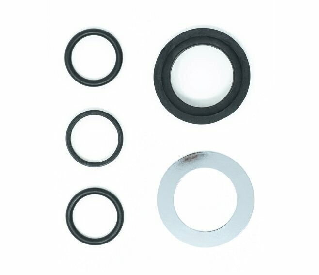 CATIS - KIT GUARNIZIONI CROMATO PER SIFONE STANDARD COMPLETO E1008